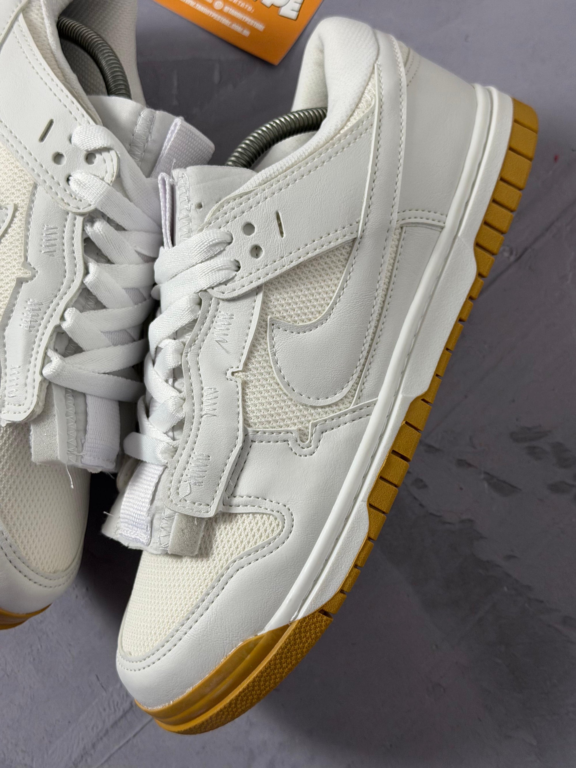 Tênis Nike Dunk Jumbo - All White