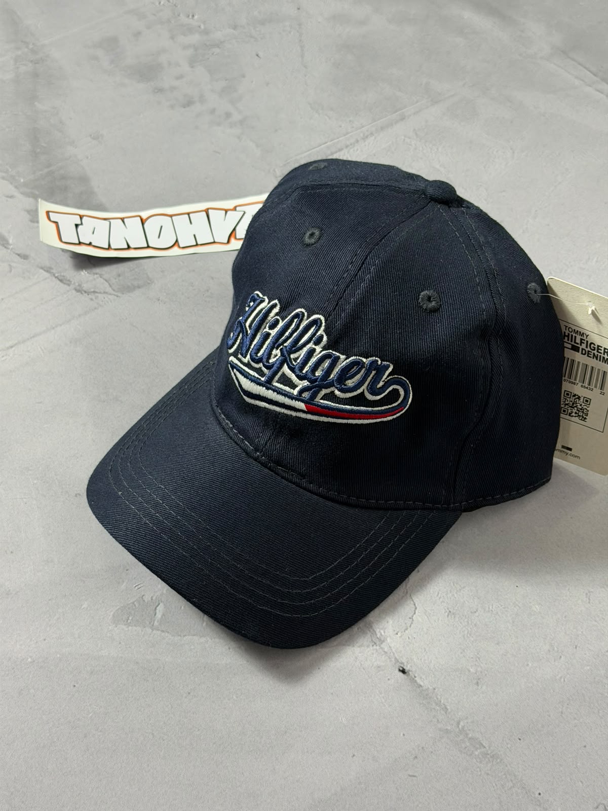 Boné Tommy Hilfiger Escrita - Azul Marinho