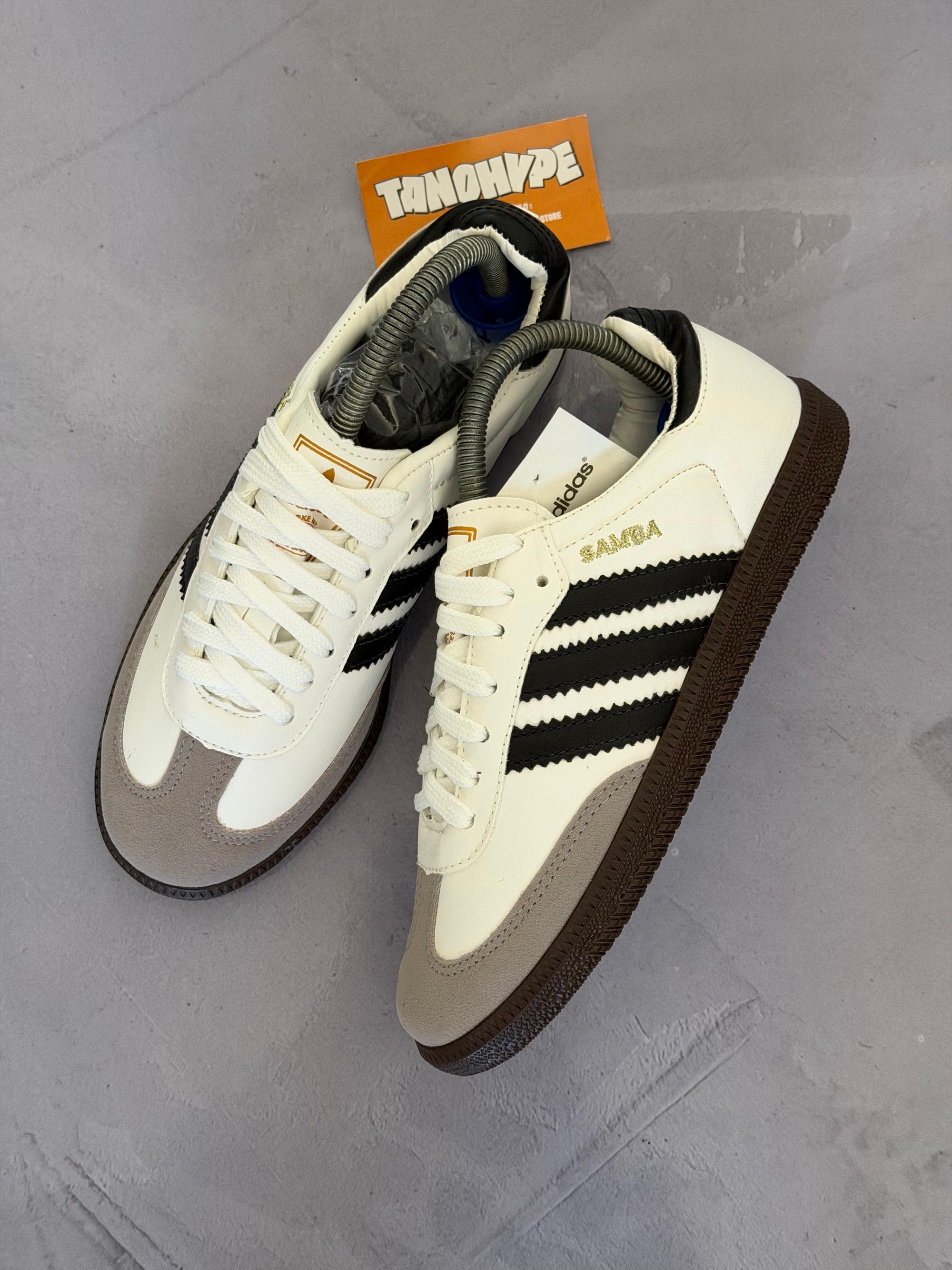 Tênis Adidas Samba - White Brown