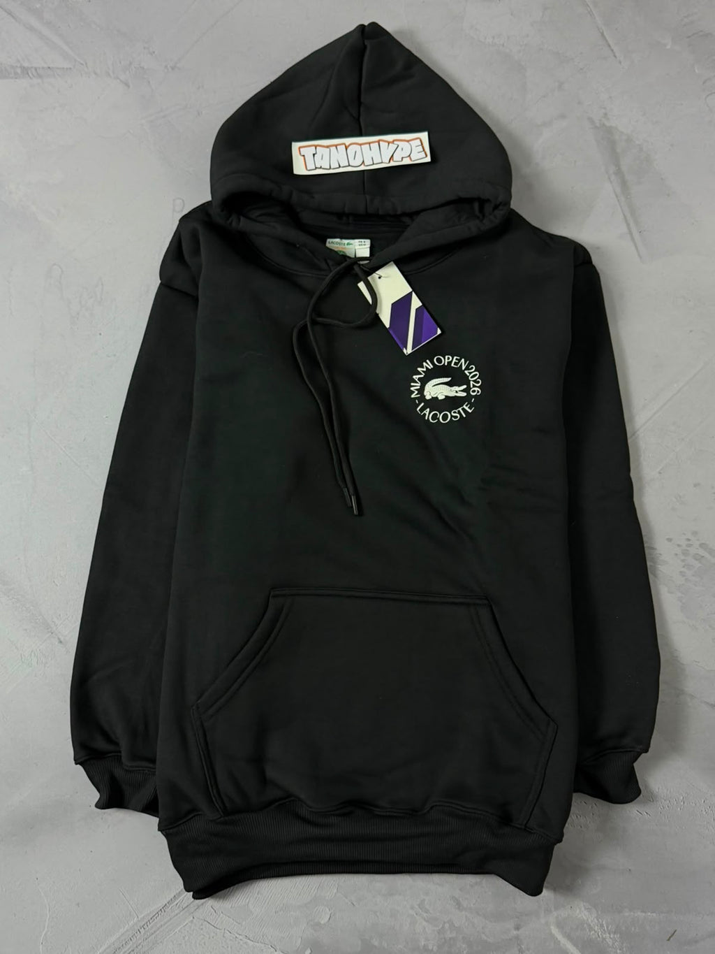 Moletom Lacoste Miami Open - Preto