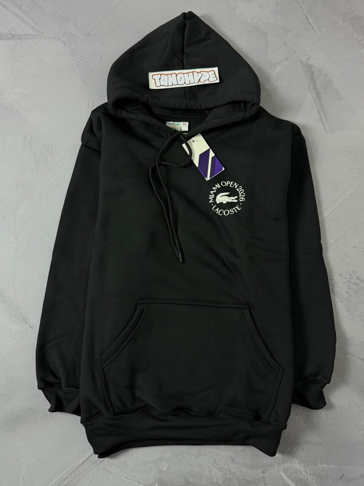 Moletom Lacoste Miami Open - Preto