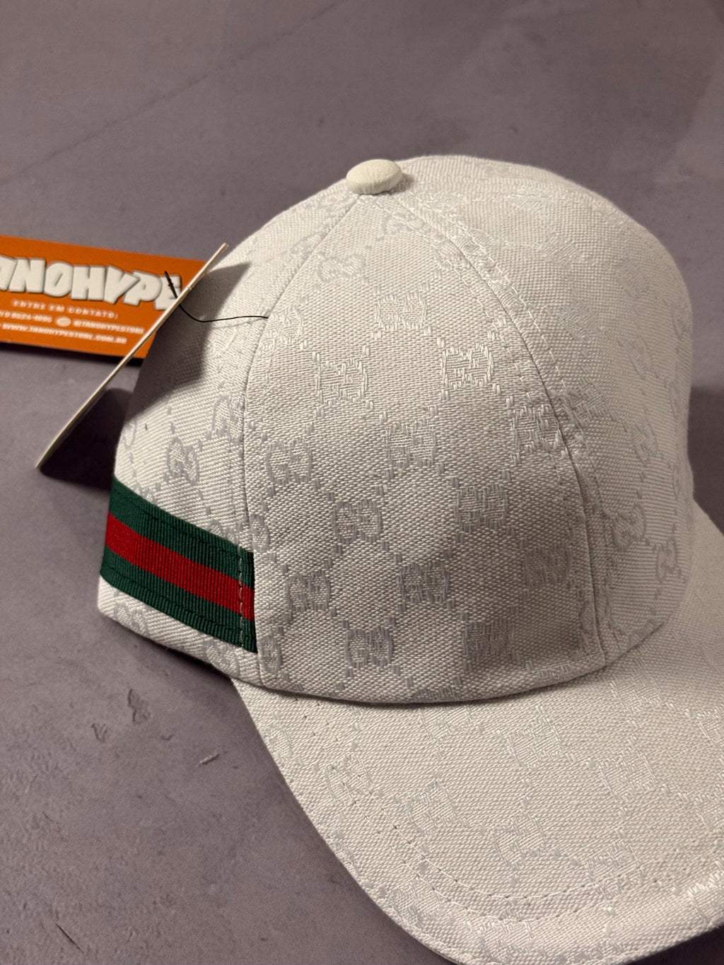Boné Gucci - Branco
