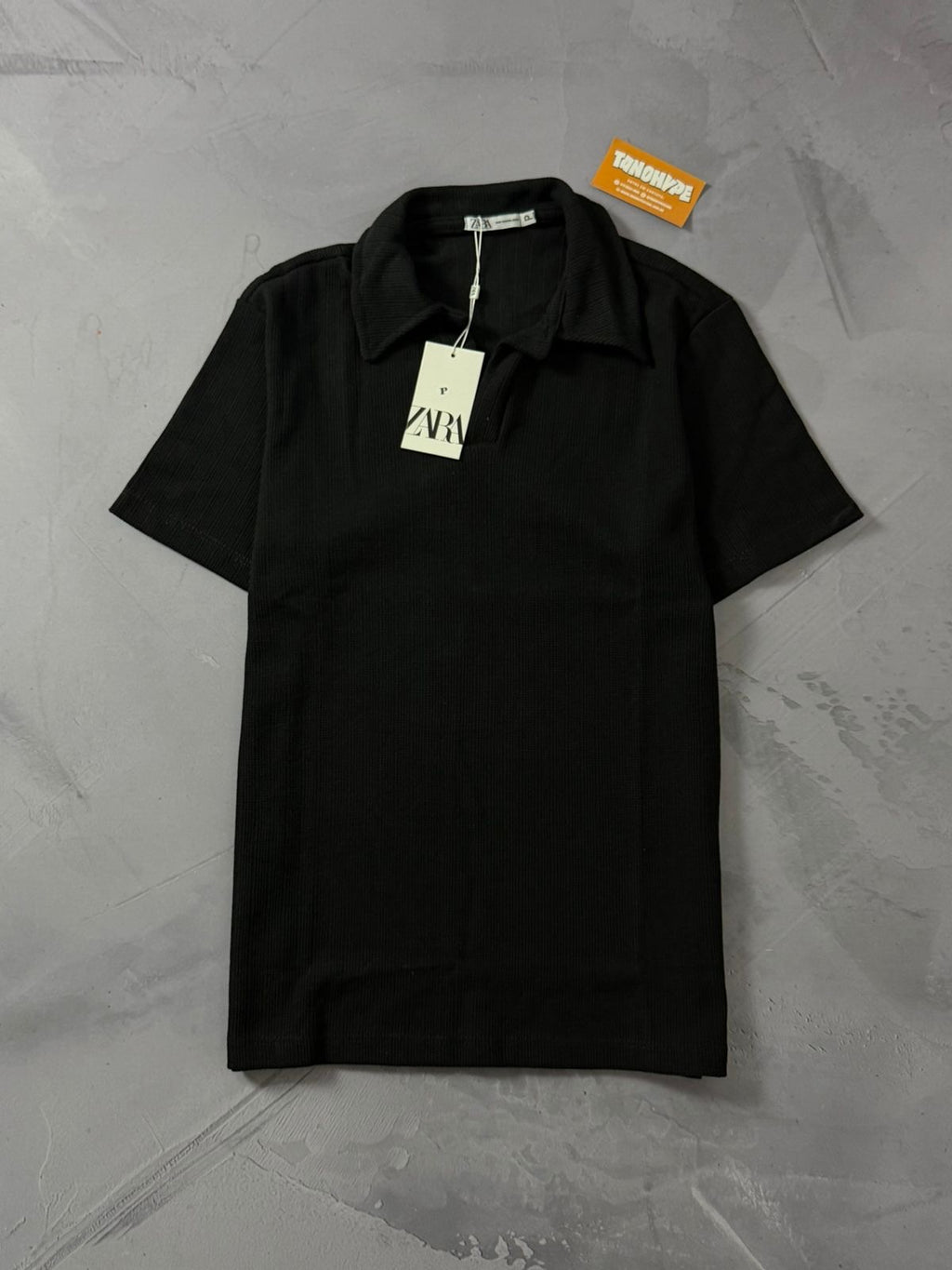 Polo Zara - Preto