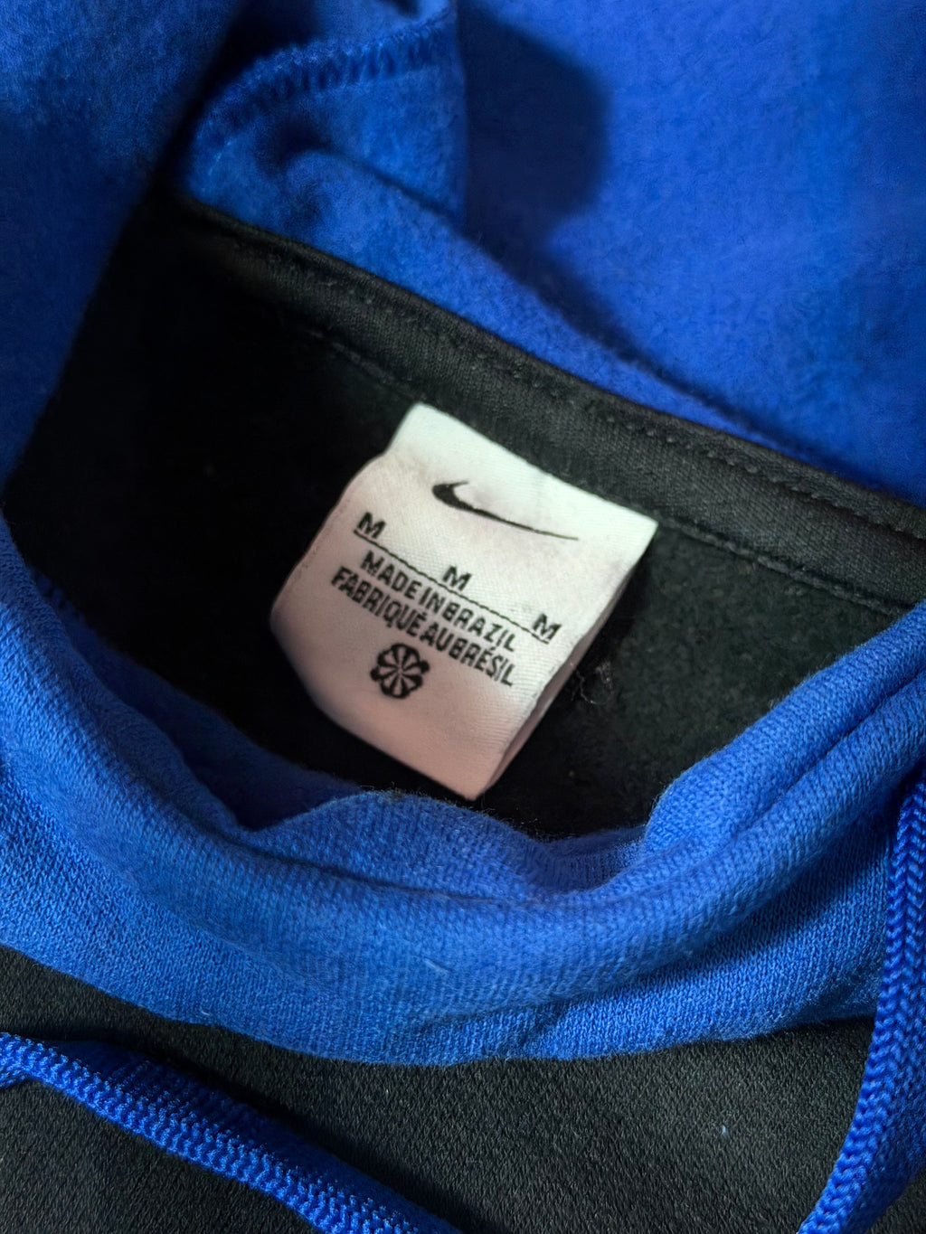 Moletom Nike Touca Azul - Preto