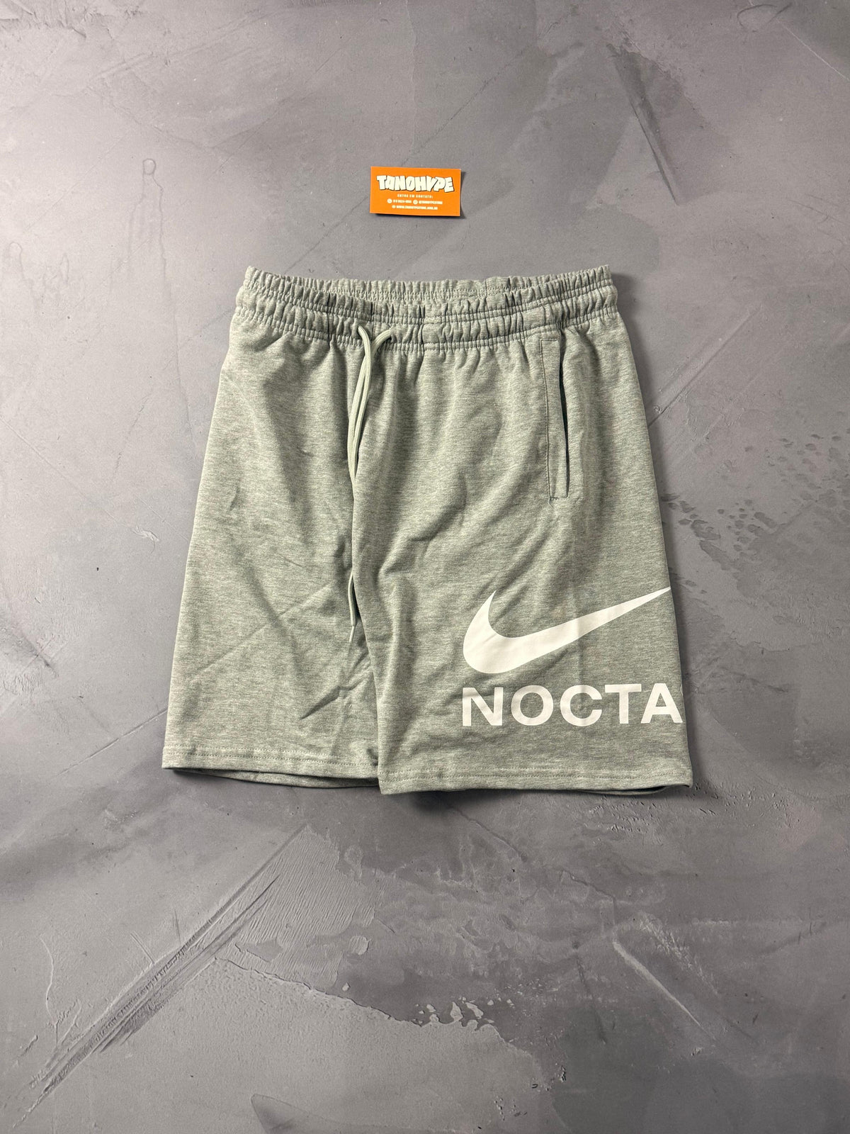 Shorts Moletom Nike x Nocta - Cinza