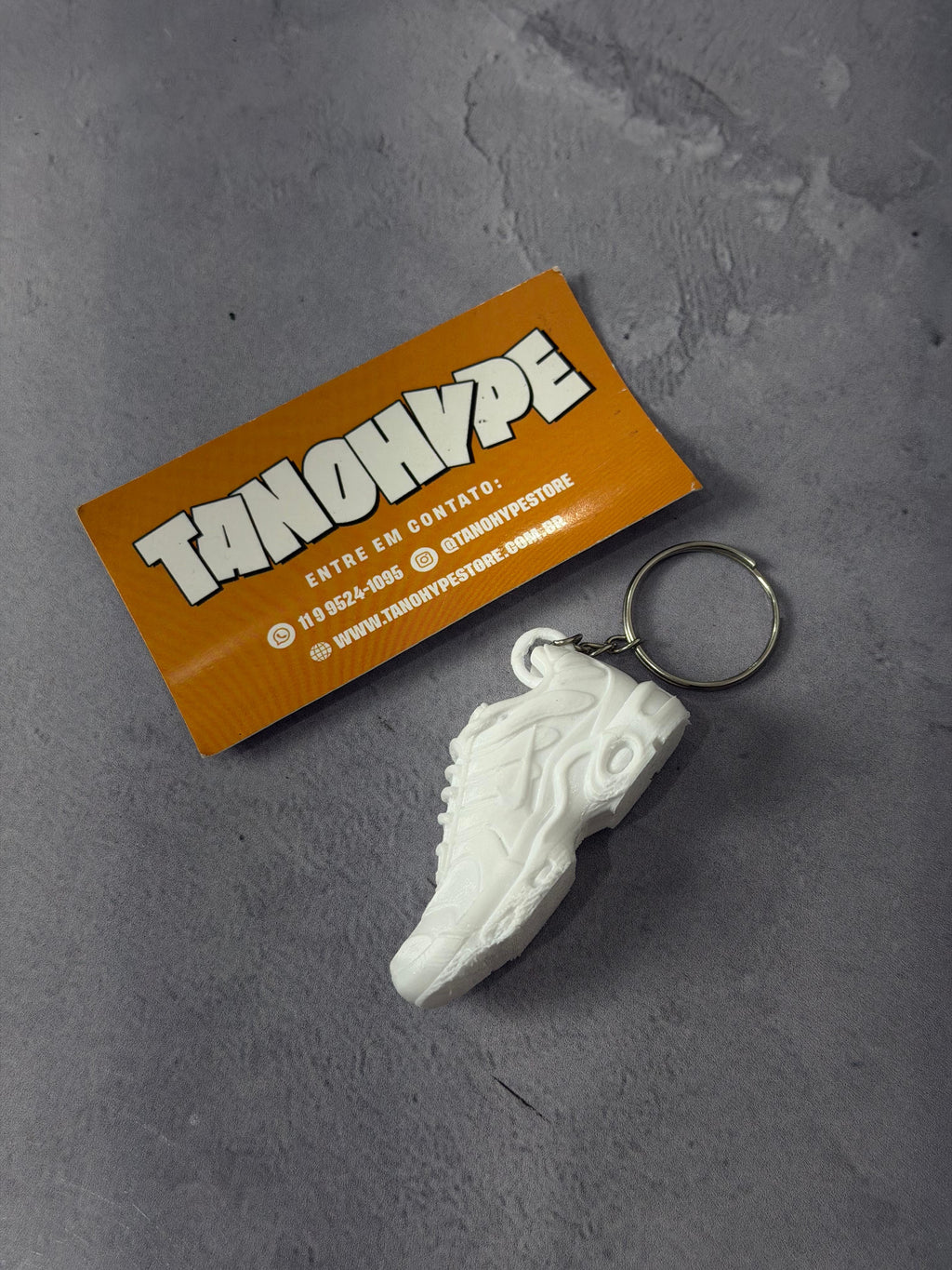 Chaveiro Nike TN - Branco