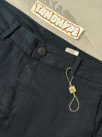 Calça Alfaiataria City Denim - Azul Marinho