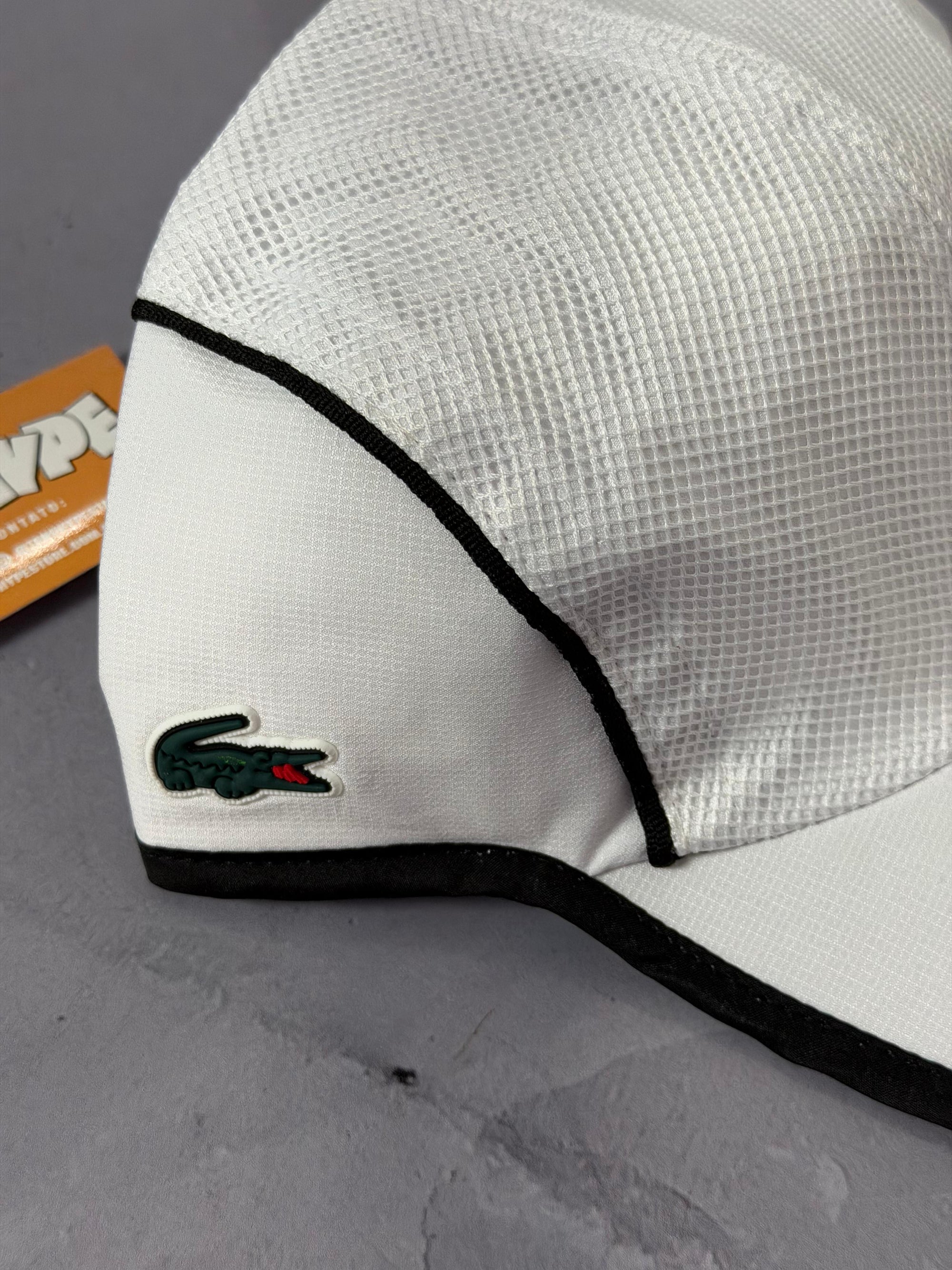 Boné Lacoste Listras - Branco 03