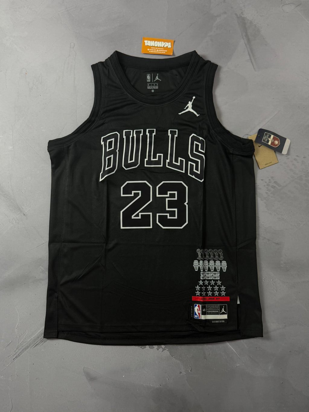 Camisa Regata Bulls - Preta