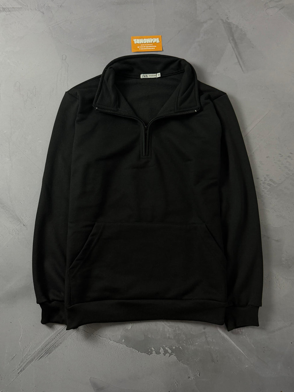 Moletom Gola Alta Zara - Preto