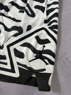 Shorts Jordan Diamond Dri Fit - White Black