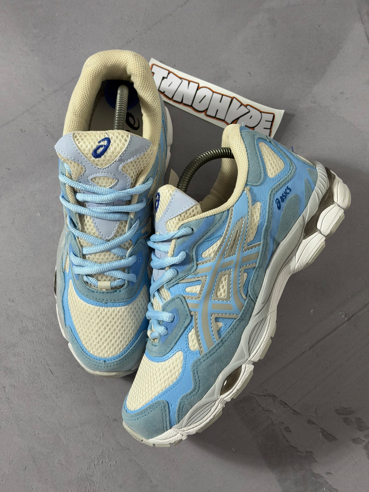Tênis Asics Gel - Azul 2 Cadarços