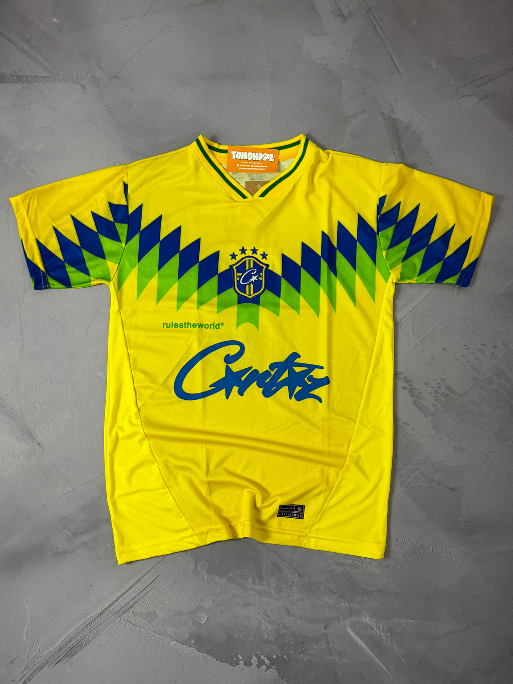 Camisa BRA x CORTEIZ - Amarela