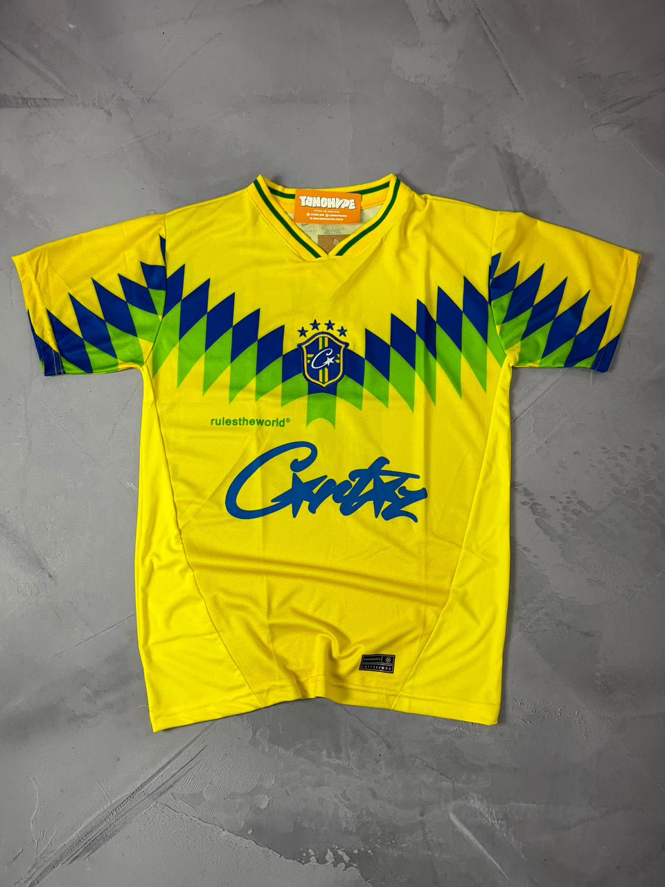 Camisa BRA x CORTEIZ - Amarela