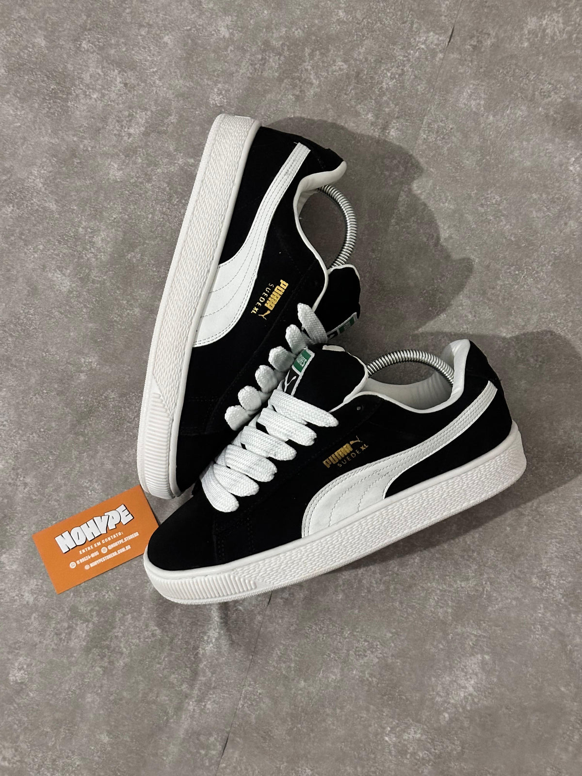 Tênis Puma Suede XL - Preto