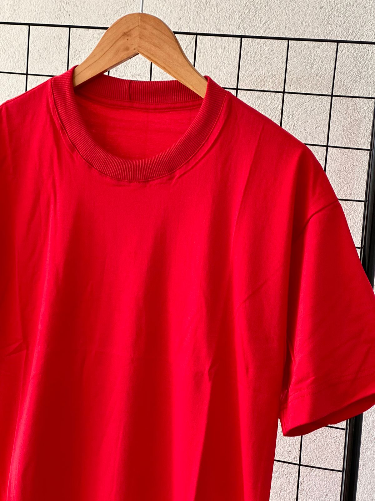 Camiseta Oversized Lisa - Vermelha