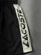 Shorts Tactel Lacoste Letreiro - Preto