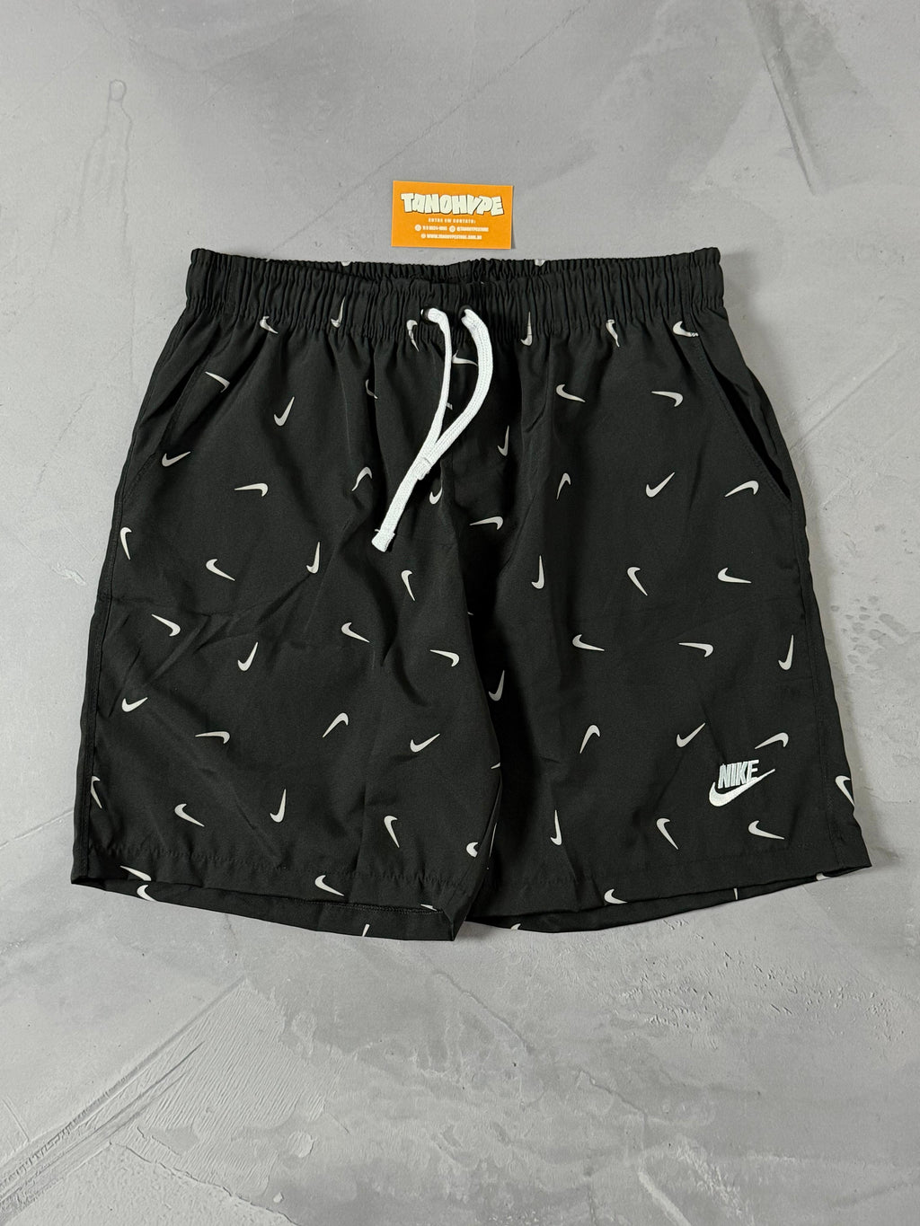 Shorts Tactel Nike Chuva de Swoosh