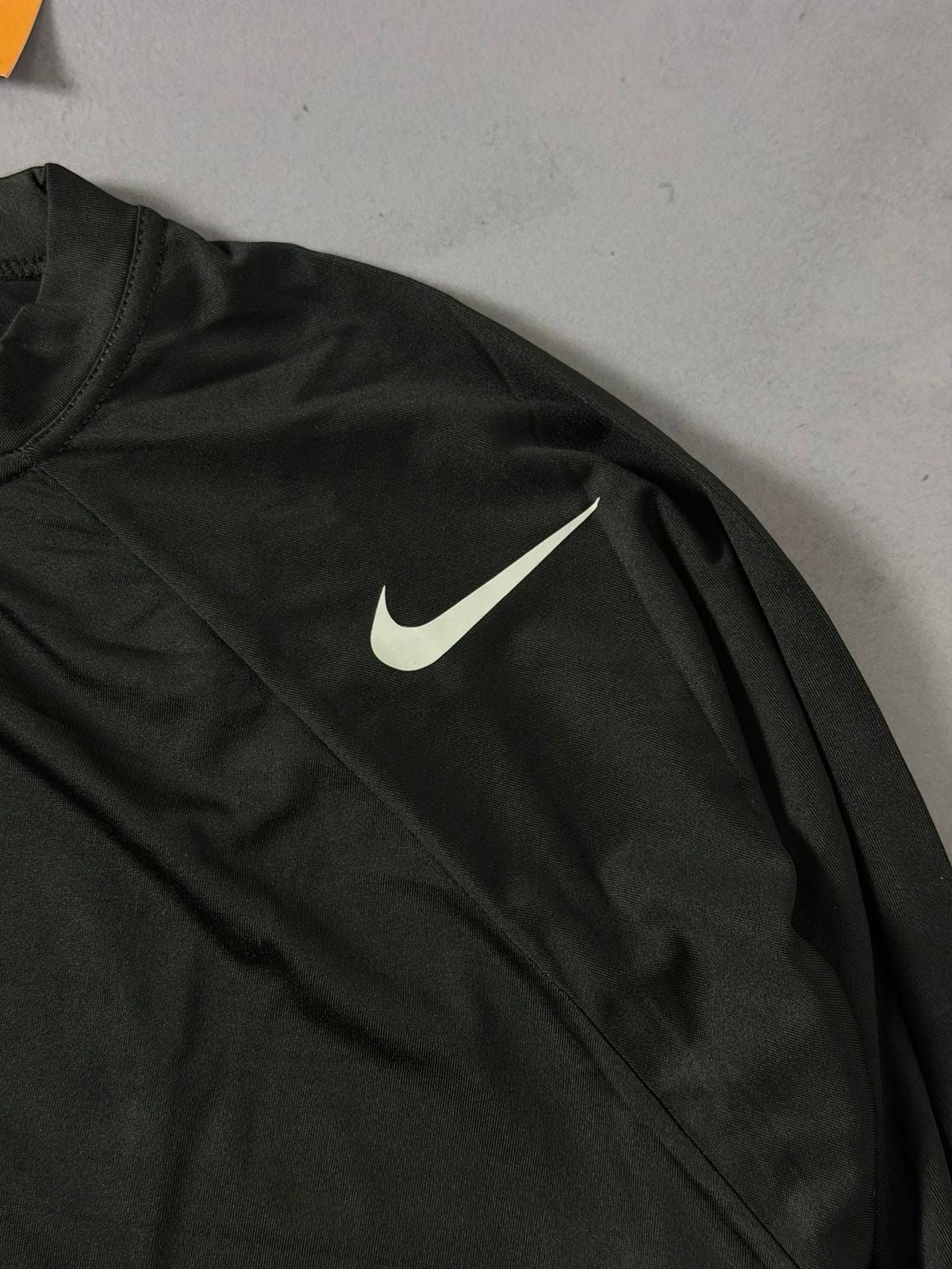 Camiseta Nike Dri Fit Manga Longa - Preto