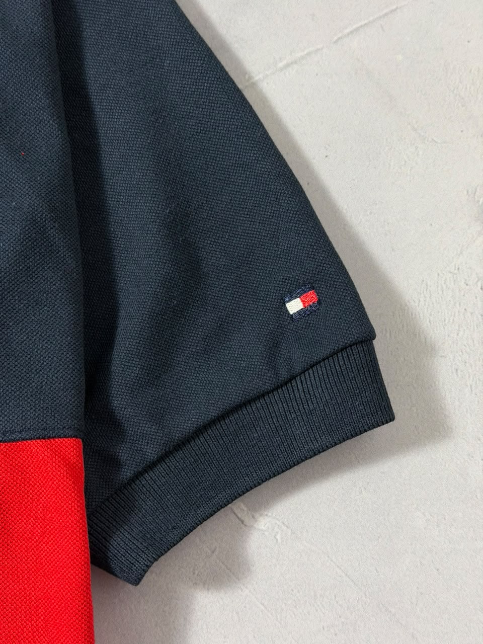 Polo Tommy Hilfiger Bandeirão - Azul Marinho