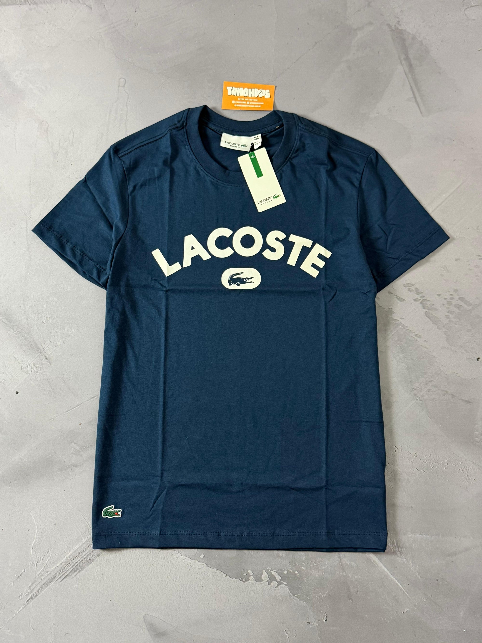 Camiseta Lacoste Live - Azul Marinho