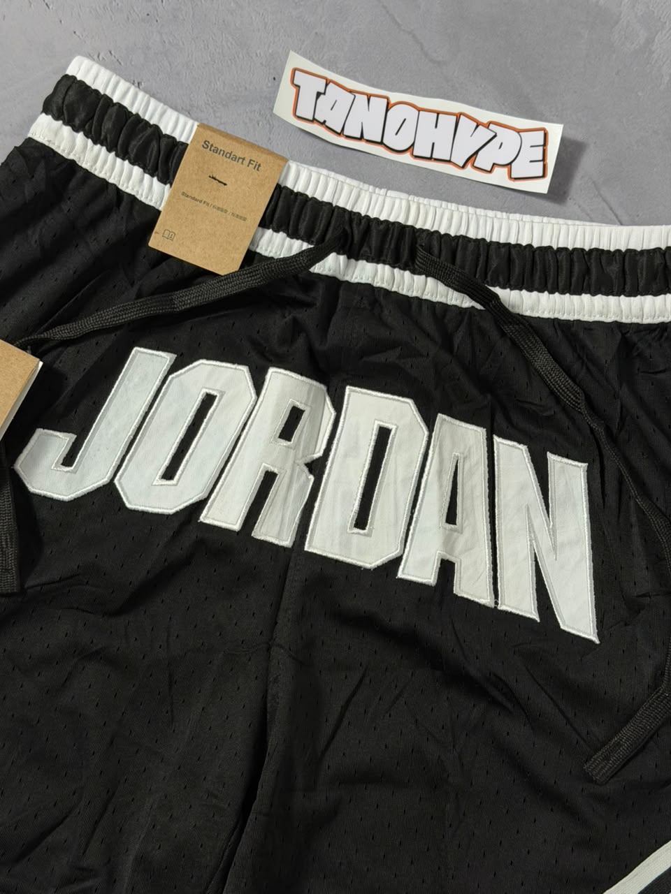 Shorts Jordan Diamond Dri Fit Logo - Preto