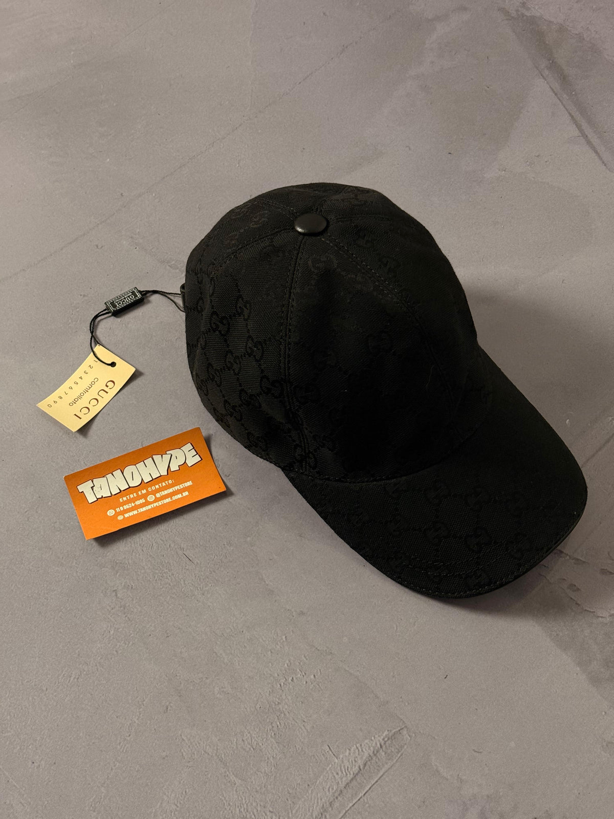 Boné Gucci - All Black