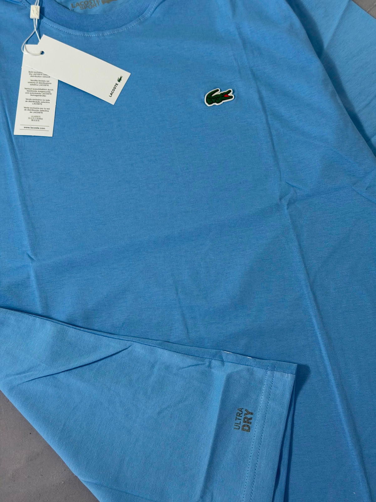 Camiseta Lacoste x Daniil - Azul