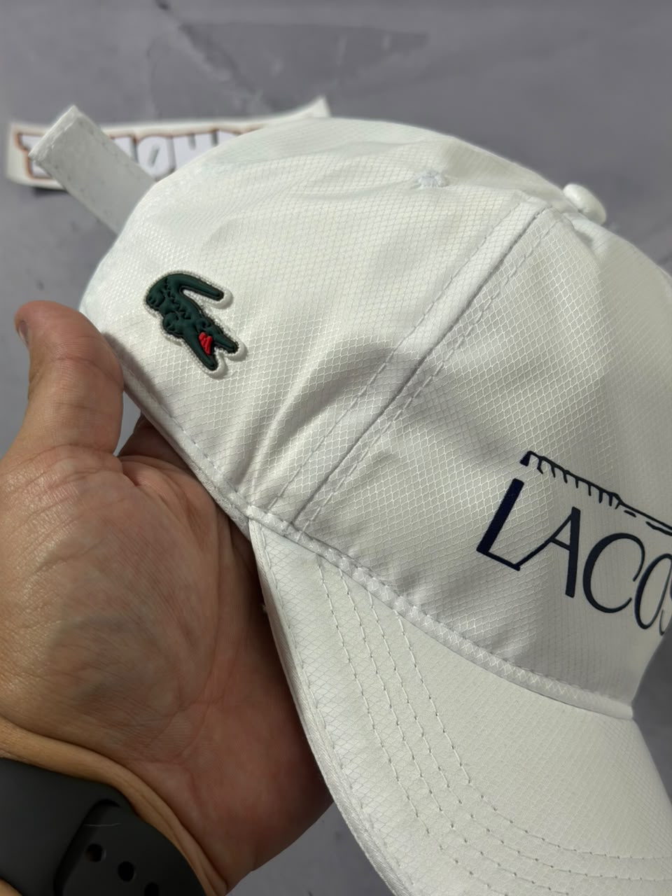 Boné Lacoste Miami Open 2026 - Branco