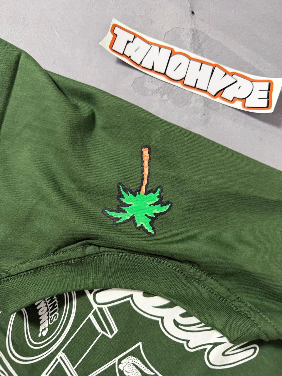 Camiseta Lacoste Miami Open - Verde