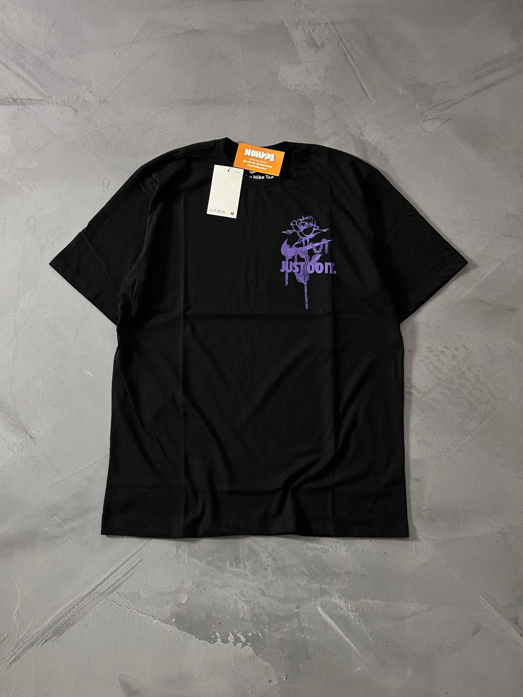 Camiseta Nike Flowers - Preto