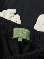 Shorts Moletom Denim Tears - Preto