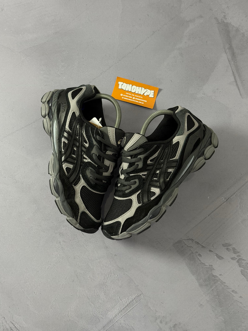Tênis Asics Gel NYC - Black Gray