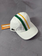 Boné Lacoste Five Panel Listras - Branco