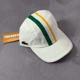 Boné Lacoste Five Panel Listras - Branco