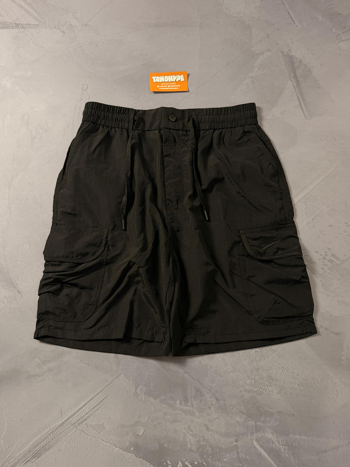 Shorts Tactel Cargo Nike - All Black