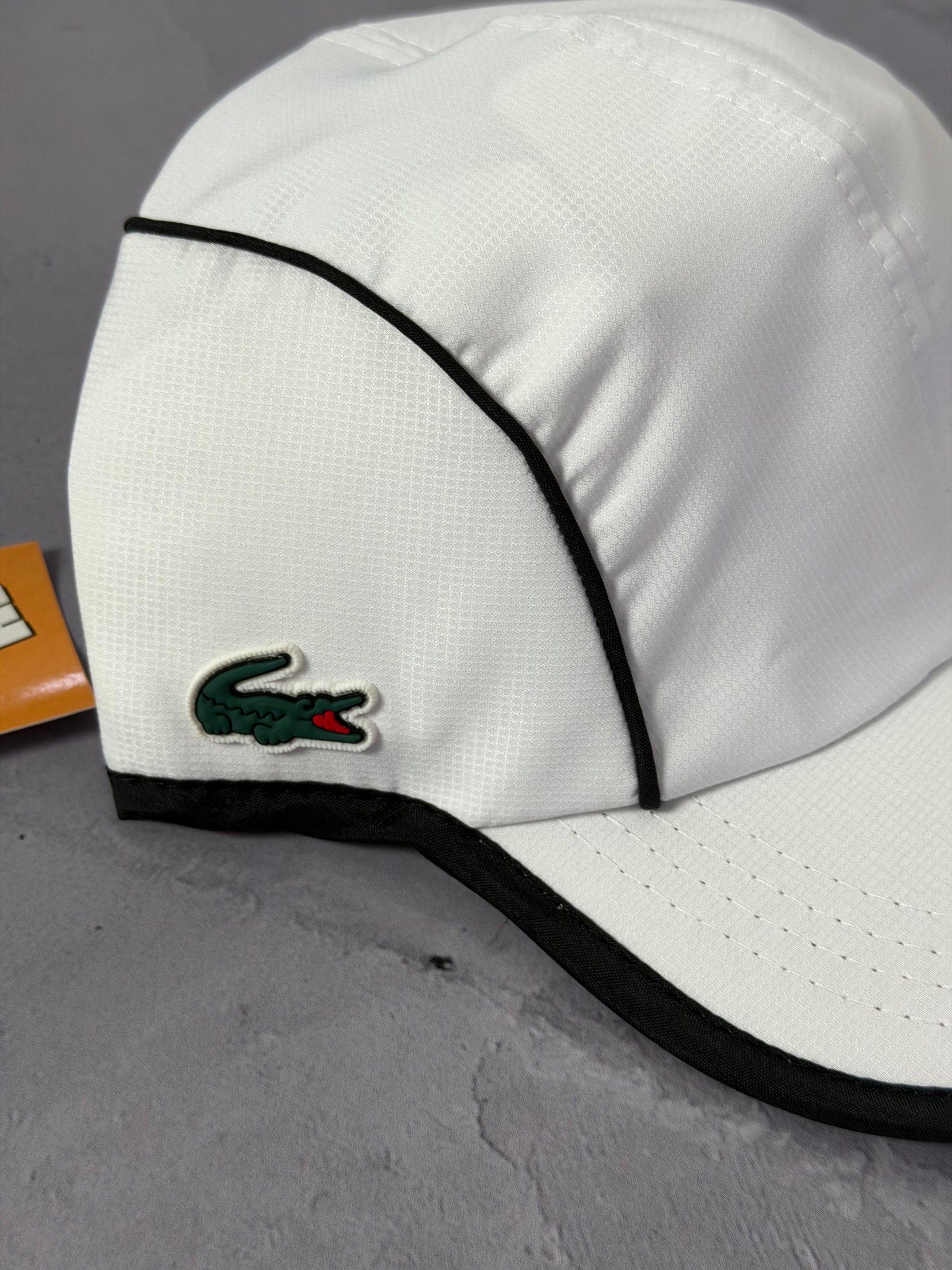 Boné Lacoste Listras - Branco