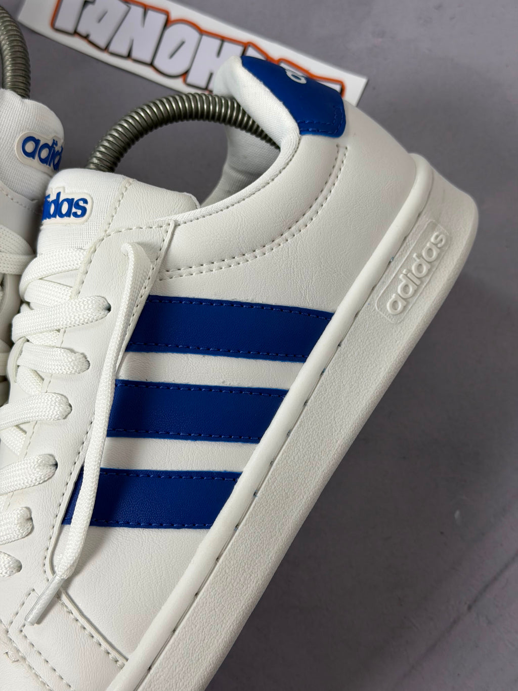 Tênis Adidas Grande Court - Branco/Azul
