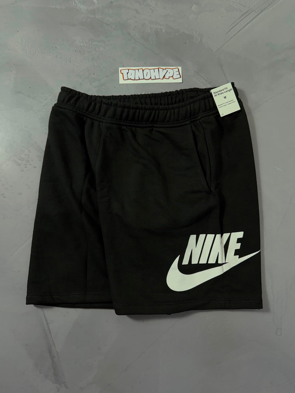 Shorts Moletom Nike Icon - Preto