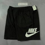 Shorts Moletom Nike Icon - Preto