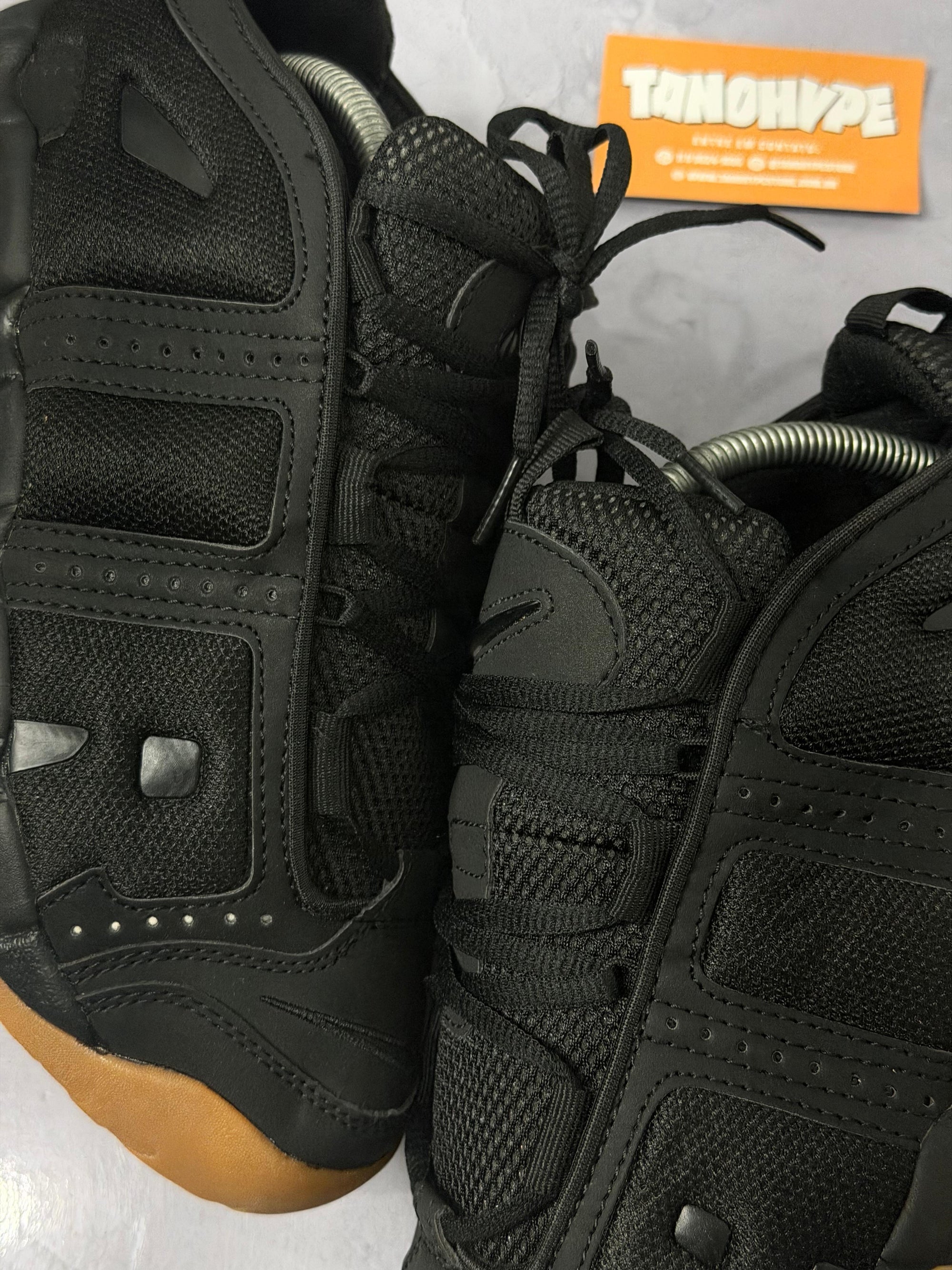 Tênis Nike Air More Uptempo Low - Black Gum