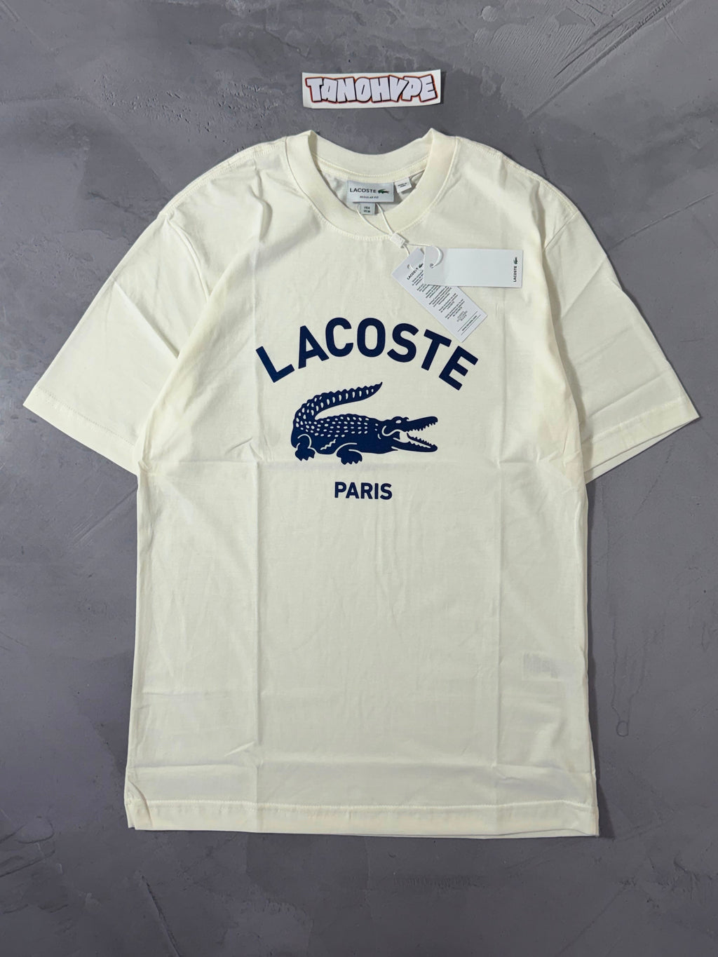 Camiseta Lacoste Classic - OffWhite