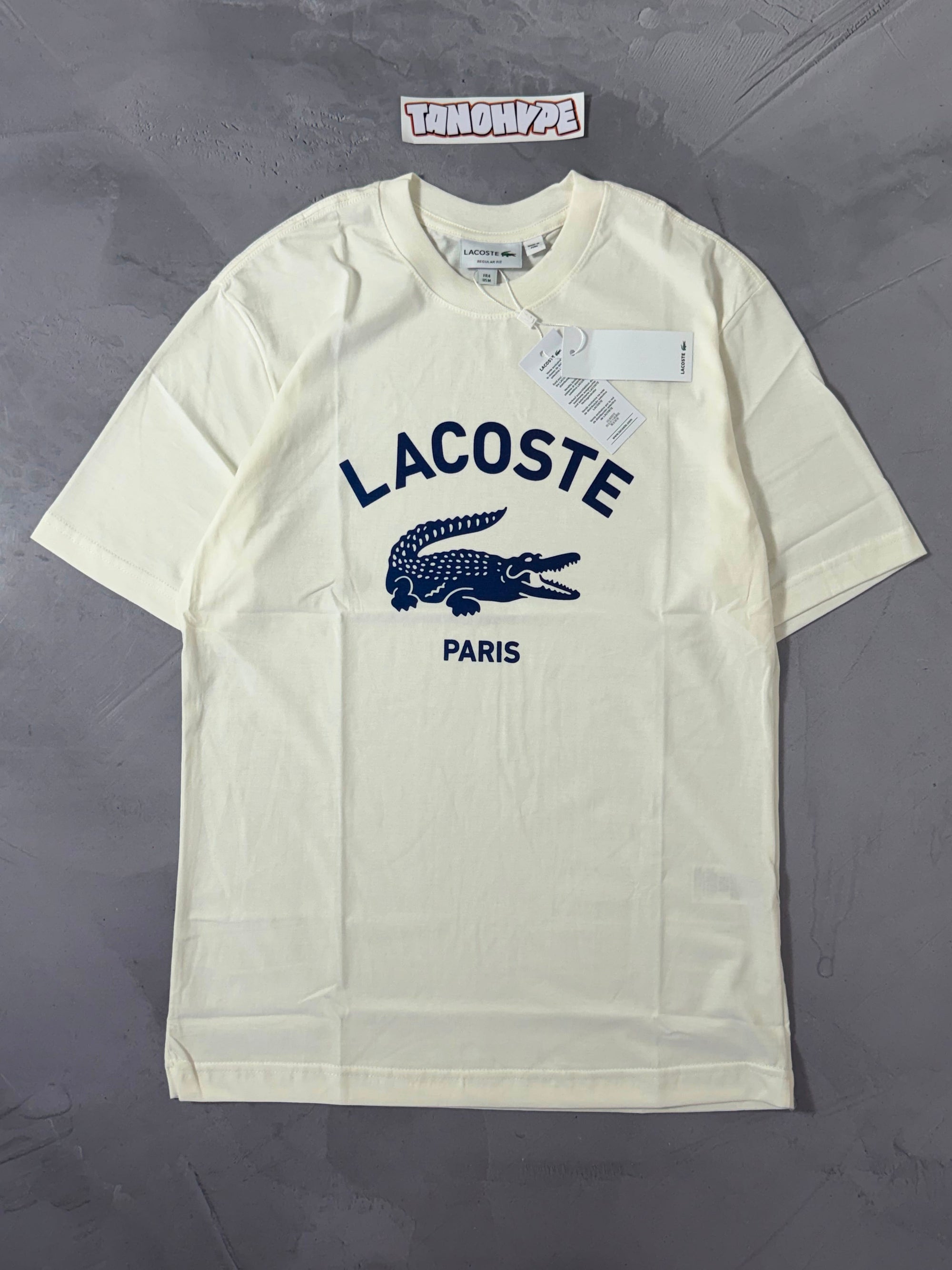 Camiseta Lacoste Classic - OffWhite