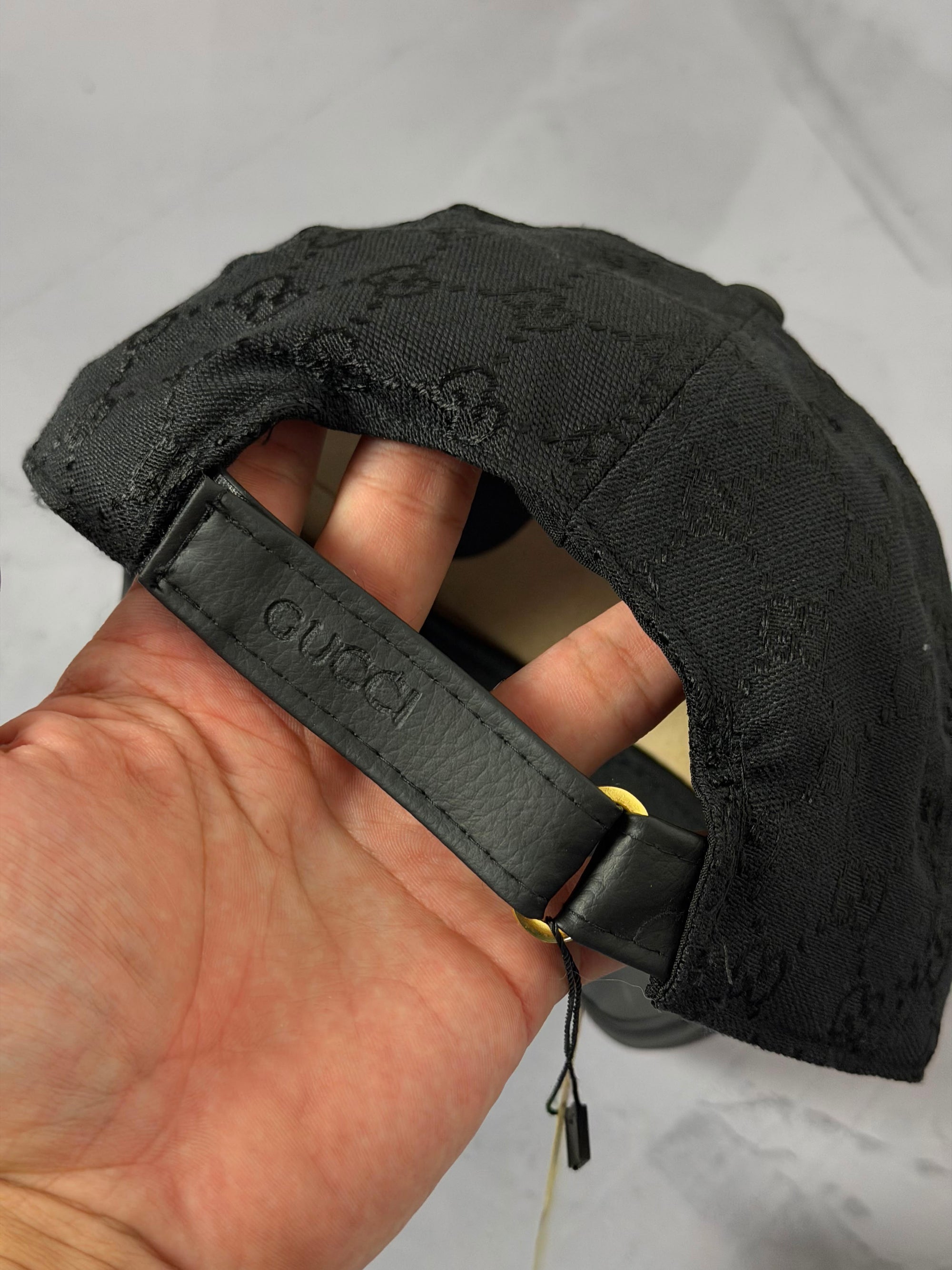 Boné Gucci GC - Preto