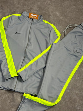 Conjunto Academy Dri Fit - Cinza e Verde