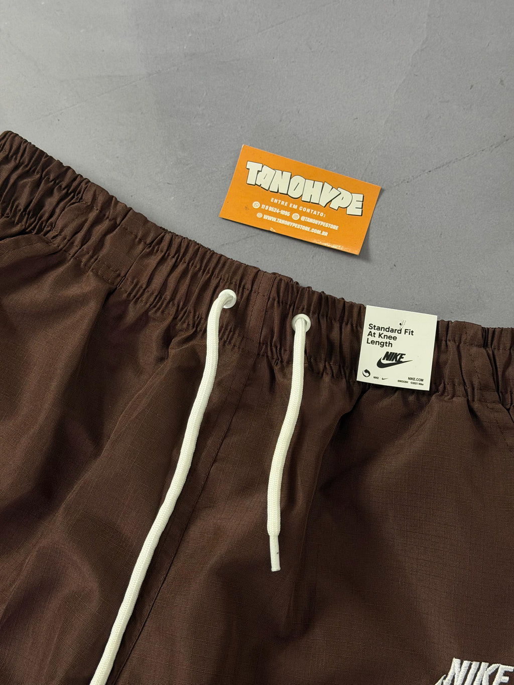 Shorts Ripstop Cargo Nike - Marrom