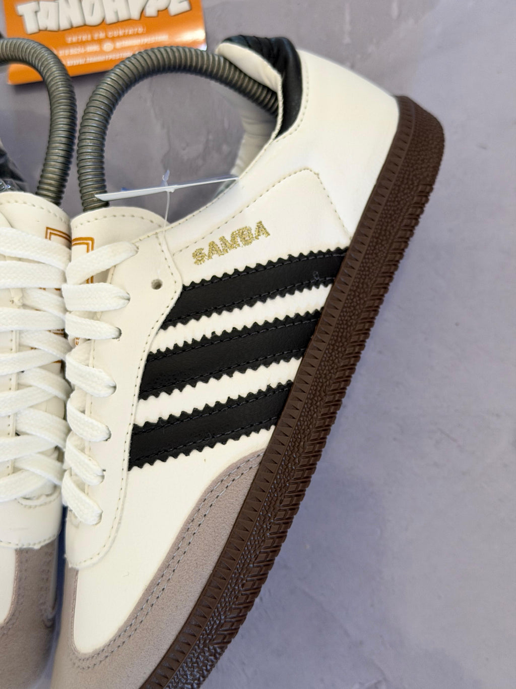 Tênis Adidas Samba - White Brown