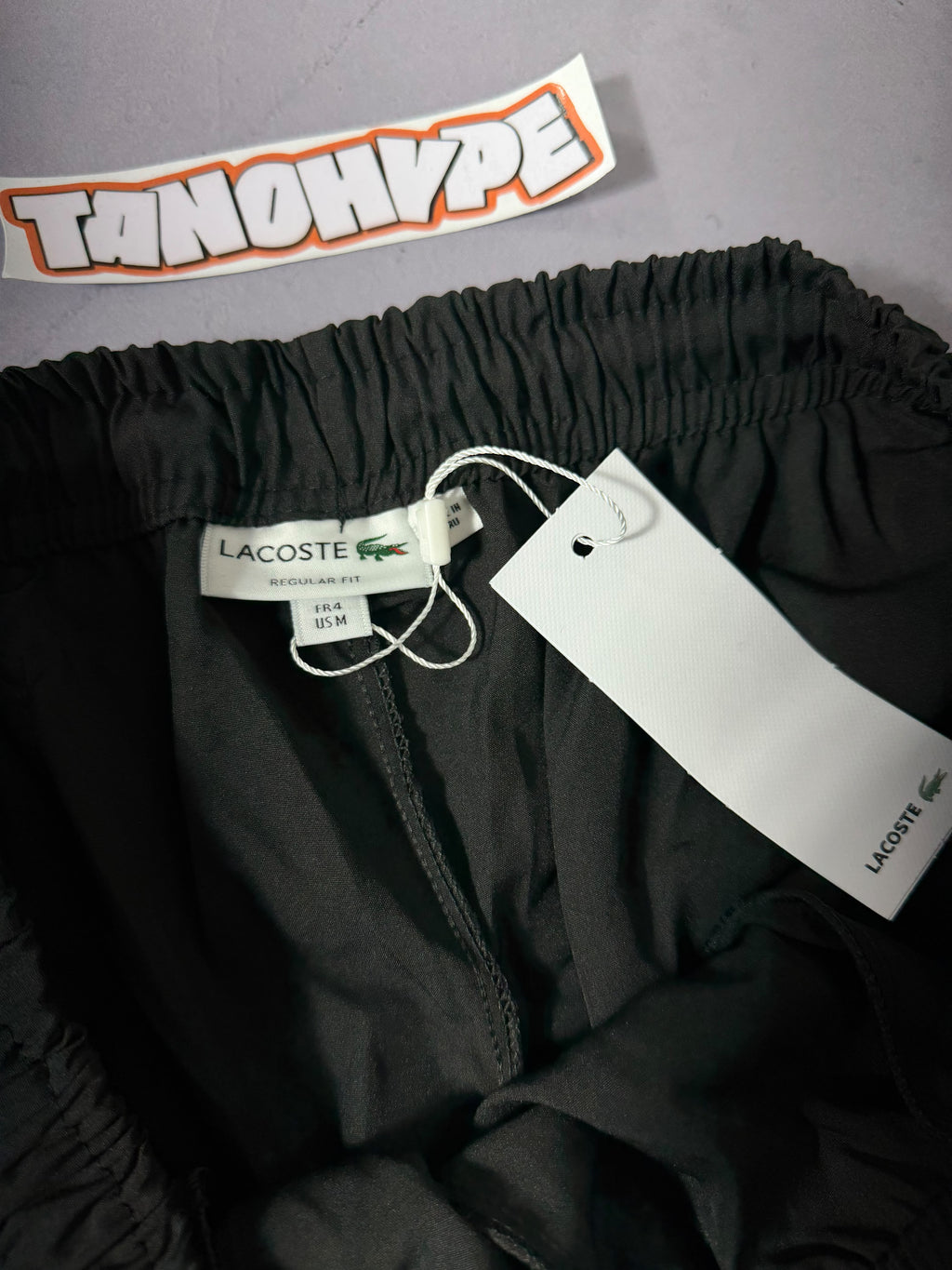 Shorts Tactel Lacoste Sport - Preto