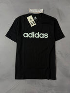 Camiseta Adidas Logo Escrita - Preto