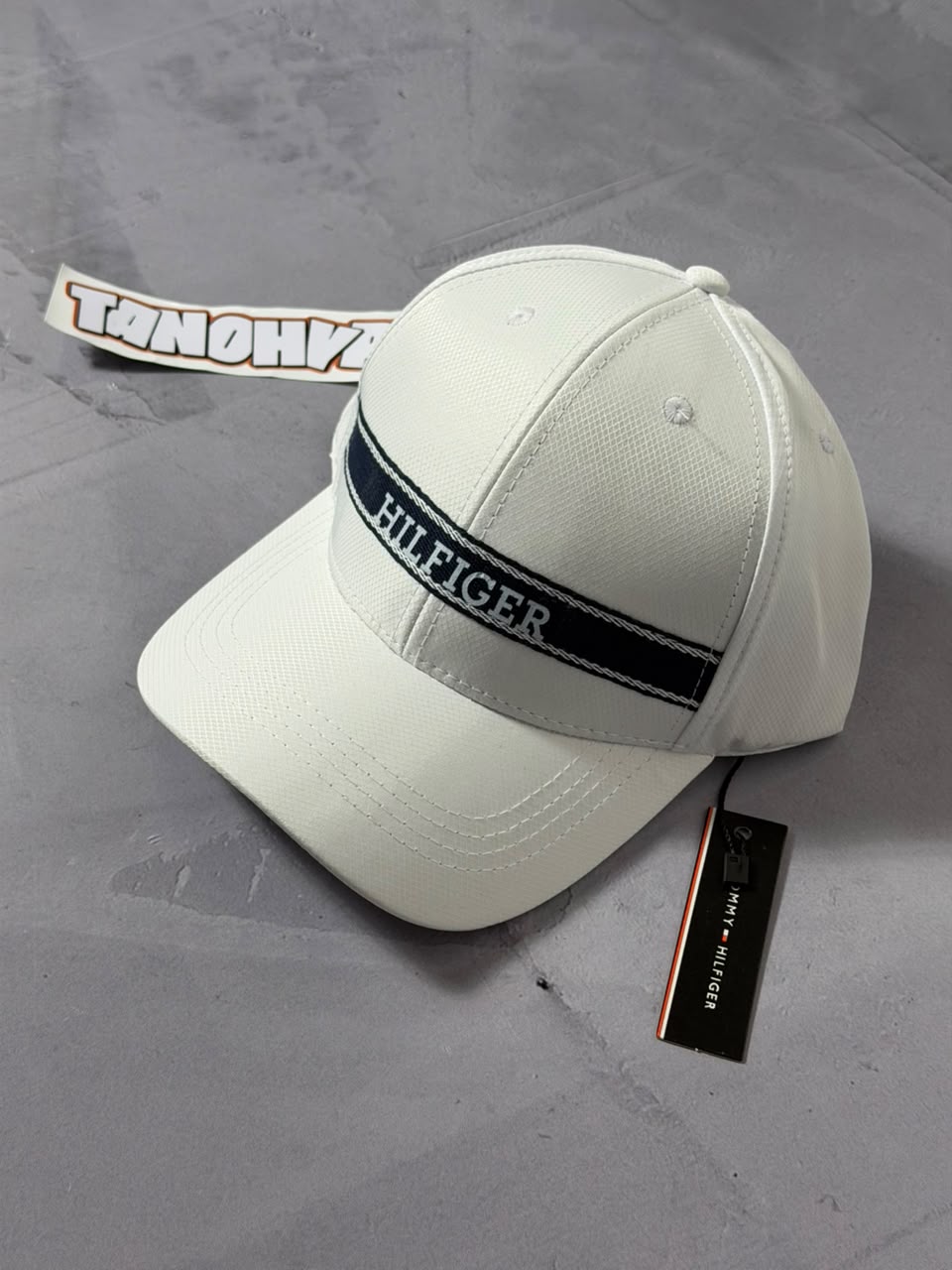 Boné Tommy Hilfiger Faixa - Branco